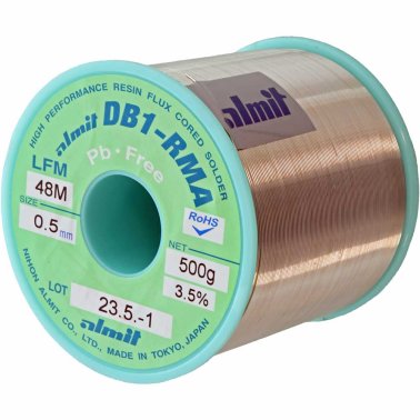 Almit 83013050 Lega di Stagno in Filo 0,5mm DB1-RMA LFM-48M SAC 500g