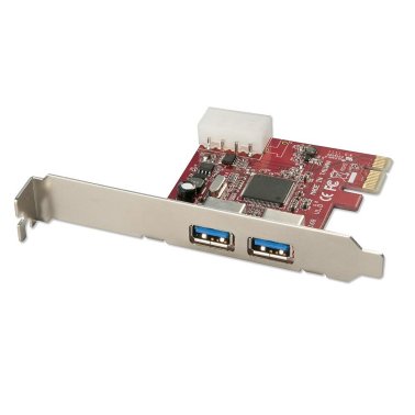 Lindy 51118 PCI Express Card with 2 USB 3.0 Ports