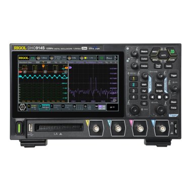 RIGOL DHO914S Oscilloscopio 125MHz 4 canali 1,25GSa/s 12-bit e generatore di forme d'onda arbitrarie (AWG)