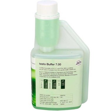 Soluzione buffer pH 7.00 250ml per taratura phmetri - Testo 0554 2063