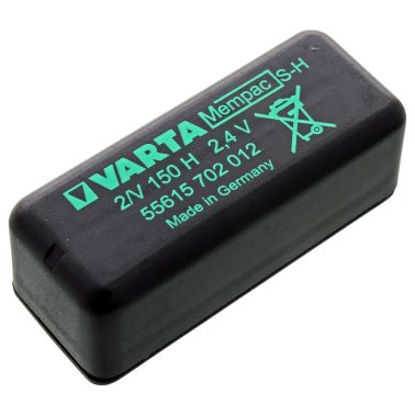 Varta Mempac S-H Batteria da PCB Ni-MH 2,4V 150mAh da PCB 55615 702 012