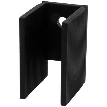 Dissipatore tipo ML26AA per TO-220 Anodizzato Nero RTH 18°C/W