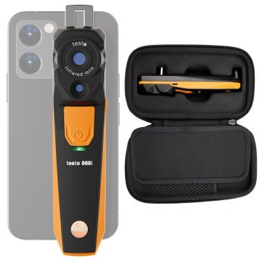 Testo 860i Kit - Termocamera Wireless per Smartphone con Custodia