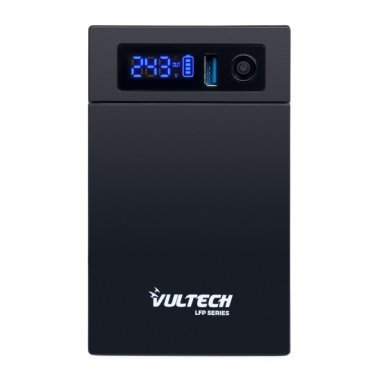 Vultech UPS1000VA-LFP | UPS Line Interactive 1000VA/500W LifePO4 | Gruppo di Continuità con uscite Bipasso e Schuko