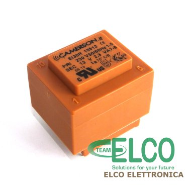 Camerson encapsulated transformer 230 V - 12V - 2.3 VA EI30R