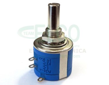 WXD3540 Potentiometer 100 Ohm Multiturn 10 turns 5% 2W