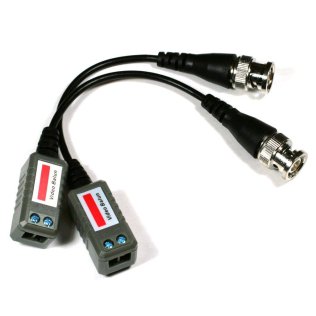 Pair of Balun Video Converter UTP - BNC VS202-A