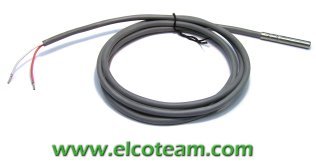 PTC temperature probe 2 wires -50 ° C to 110 ° C length 3m