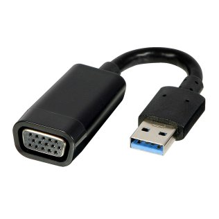 Lindy 43172 Adattatore da USB 3.0 a VGA per Intel Core i5/i7