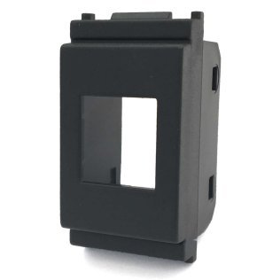 Matsuyama AV31207 Vimar Idea Black Plate for RJ45 sockets