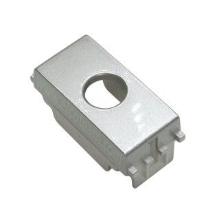 Vimar Plana Silver - one-hole adapter