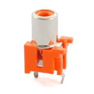 Vertical RCA socket from Orange color PCB