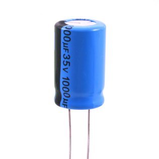 Electrolytic Condenser 1000uF 35 Volt 85 ° C Lelon 13x20