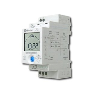 Finder 12.81.8.230.0000 NFC programmable astronomical time switch