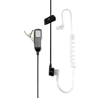 Midland MA31-LK Microfono con auricolare pneumatico e Presa 2 Pin tipo Kenwood