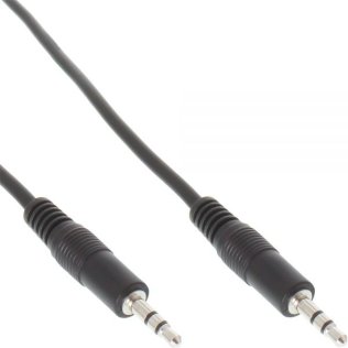 Audio Cable Jack 3.5mm Stereo Male / Male 1.5mt