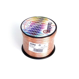 Tasker TSK63-20 Transparent ribbon Section 2x1 mm Coil 20 meters