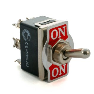 Toggle Double Switch 10A 250V DPDT ON-ON 04 / 06662-00