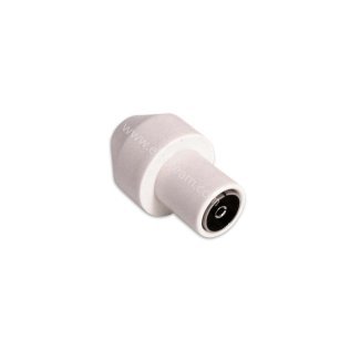 Straight-line IEC TV socket Fracarro PR1