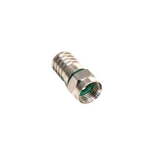 Connettore F a crimpare per cavo 6,8 mm serie MR MicroTek