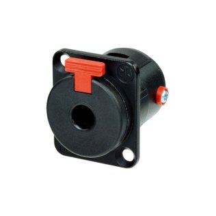 Neutrik NJ3FP6C-B Panel 6.35 mm stereo jack with lock