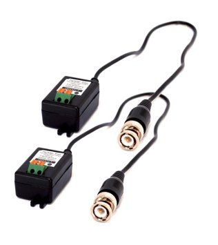 Coppia Balun Convertitore Video UTP Cat.5 BNC 1 CH Fracarro