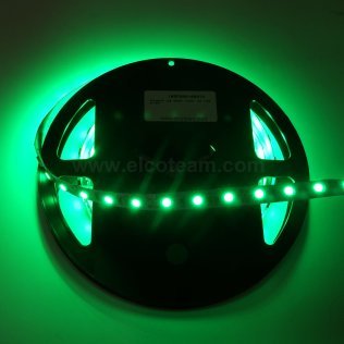 Striscia LED 5 Metri Colore Verde 12VDC 14,4W/m IP33