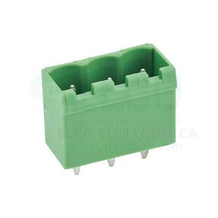 Male Vertical Connector 3 poles 5mm pitch Tianli TLPHC-200V-03P