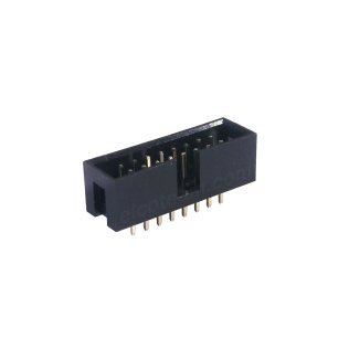 Connettore Maschio 16 poli Verticale da PCB passo 2,54 mm per prese IDC 