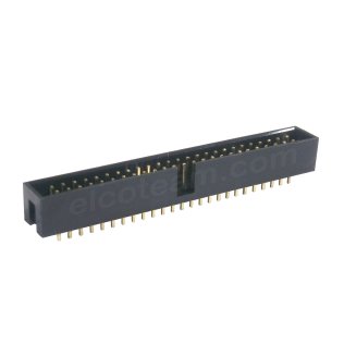 Connettore Maschio 50 poli Verticale da PCB passo 2,54 mm per prese IDC