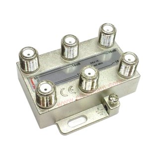 4-way splitter -18 dB Geser DE4-18 cod. 410065