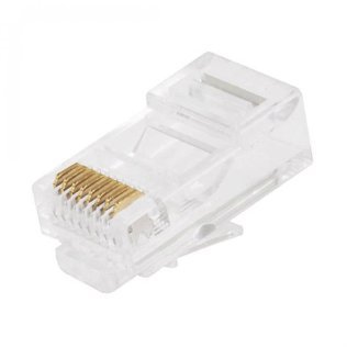 Crimped RJ45 Cat.5e 8P / 8C connector