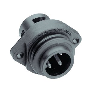 Hirschmann CA3GS 4-pole IP67 Male Connector