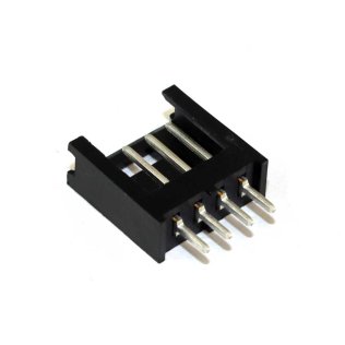 280371-1 AMPMODU MOD II Straight 4-pole pitch 2.54 mm PCB connector