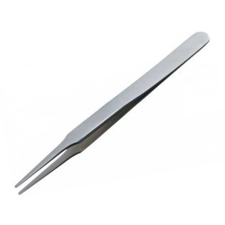Piergiacomi 2A SA Spring Tweezers with Flat and Rounded Tips