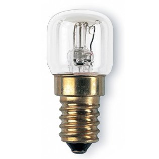 15 Watt Oven Bulb with E14 socket