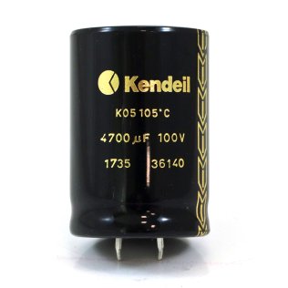 Kendeil electrolytic capacitor 47.000μF 100VDC