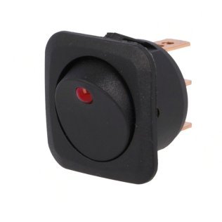 2 position rocker switch Red Bright