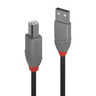 Lindy 36673 2 meter USB 2.0 Type A / B cable