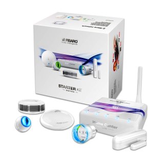 Fibaro Z-Wave Plus Starter KIT con Home Center Lite e 5 accessori