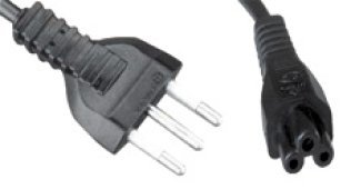 Power cable Italian / C5 plug Micky Mouse - 2m