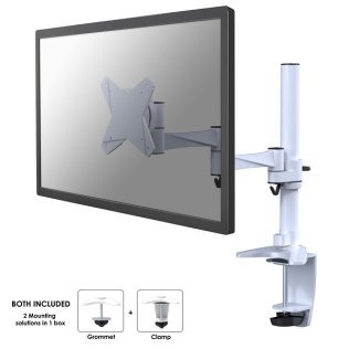 Supporto da scrivania per monitor Neomounts by Newstar FPMA-D1330WHITE