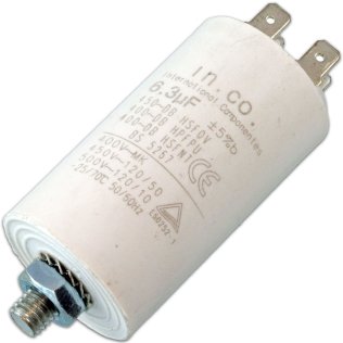 Electrolytic Capacitor 1uF 350V 85 ° C Samwha 6,5x12 mm