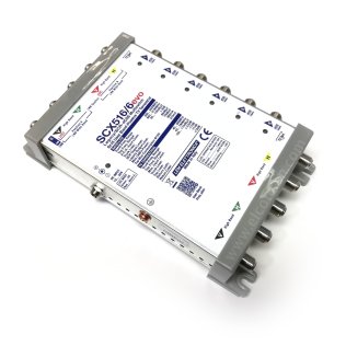 LEM Elettronica SCX516/6evo Multiswitch Ibrido Passante 5 Ingressi e 6 uscite dCSS/SCR