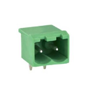 Tianli TLPHC-200R-02P 90° Male Connector 2 poles pitch 5mm for disconnectable terminal blocks
