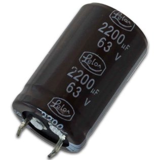 Teapo electrolytic capacitor 2200μF 63V 85 ° C