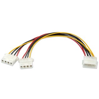 Lindy 33126 Power cable for 2 HDDs and IDE drive units