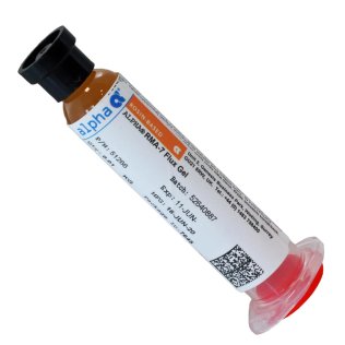 Flux Gel for SMD soldering ALPHA RMA-7 Flux Gel