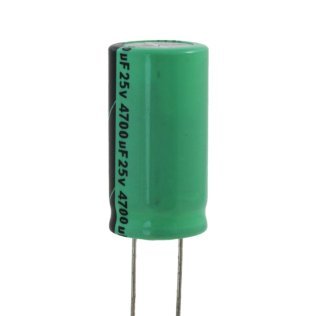 Electrolytic Capacitor 4700µF 25V 105°C 16x31,5mm p.7.5mm Lelon RGA472M1E1632-SA0