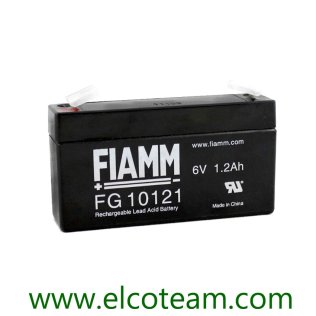 Fiamm FG10121 Batteria ermetica al piombo 6V 1,2Ah 